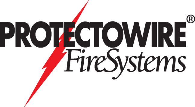 Protectowire logo – trusted brand for linear heat detection systems used in harsh environments.