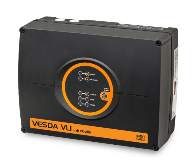 VESDA VLI industrial aspirating detector for harsh environments