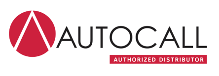 Autocall Fire Alarm Systems Authorized Distributor Logo for Suppression Systems Inc.