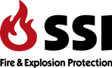 Suppression Systems Inc. (SSI) company logo with red flame icon